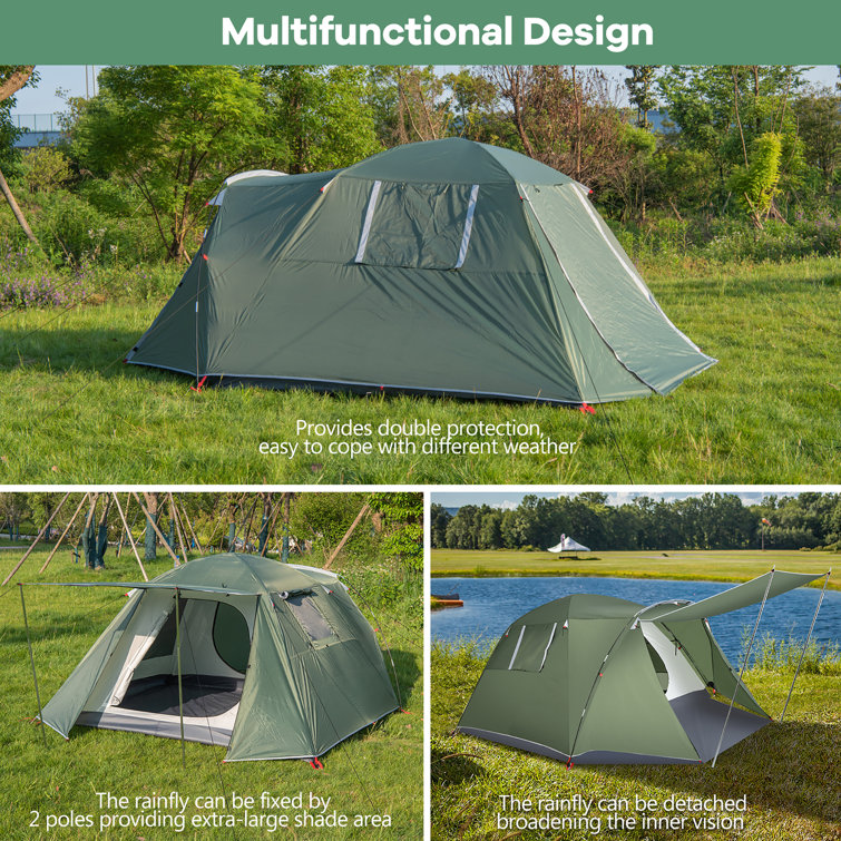 Large 4 shop man tent